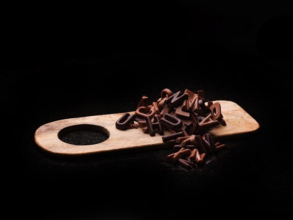 mini-chocolade letters